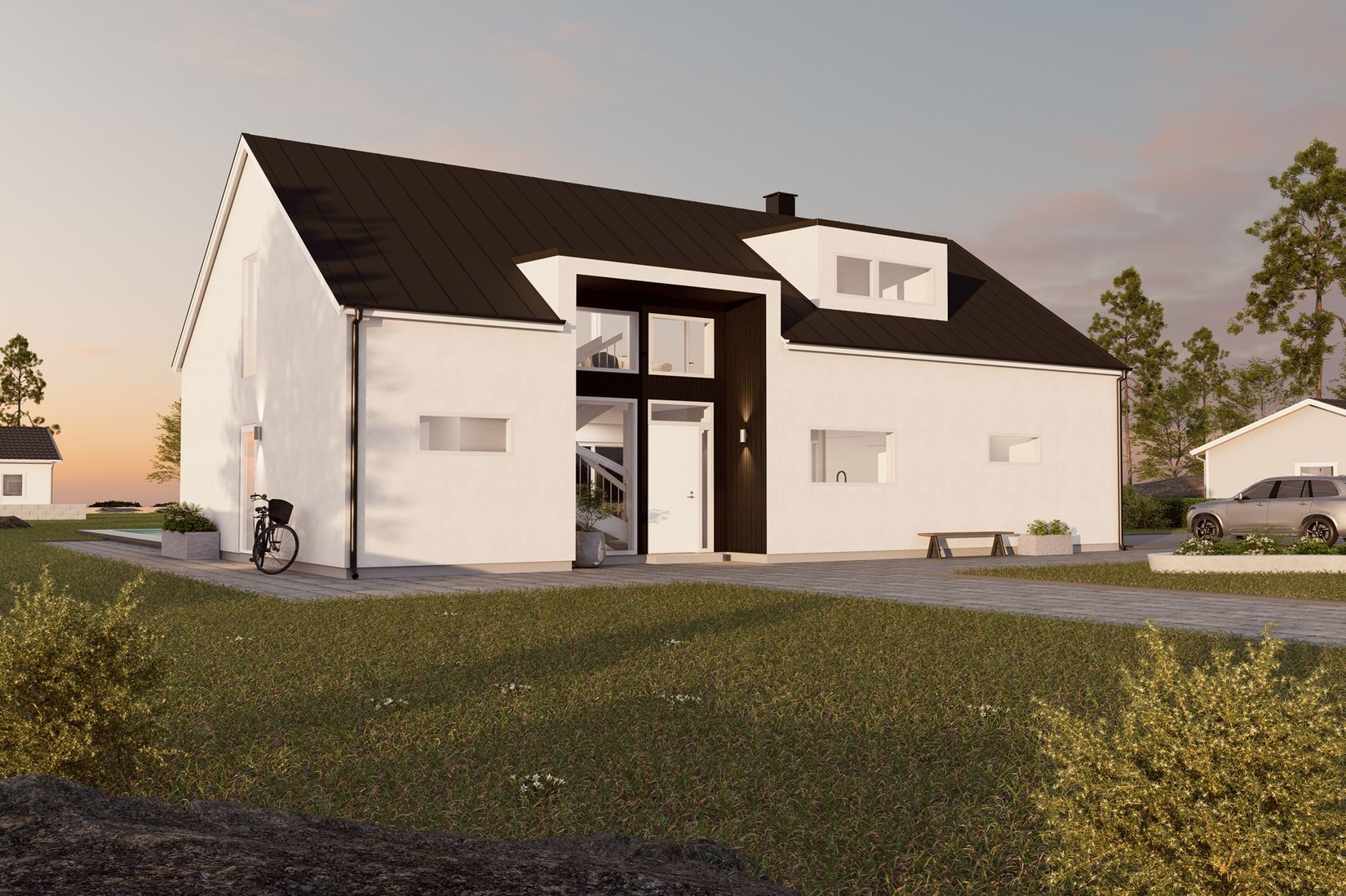 Tomt, Silverlavsvägen, Järvstagläntan, Gävle