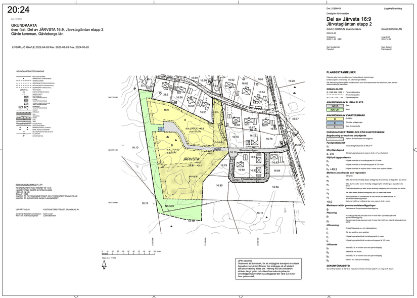 Tomt, Silverlavsvägen, Järvstagläntan, Gävle