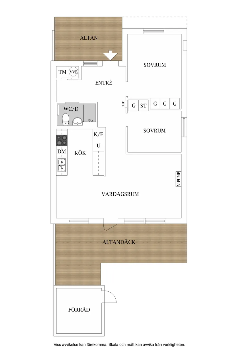 Bostadsrätt, Radhus, Lissingavägen 15A, Ugglarp, Falkenberg