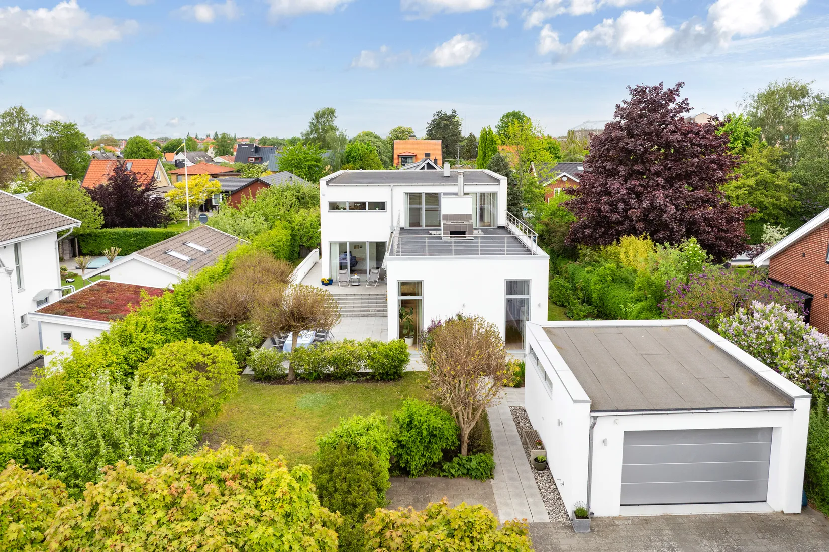 Villa, Björkgatan 17, Lomma - Gamla delen, Lomma