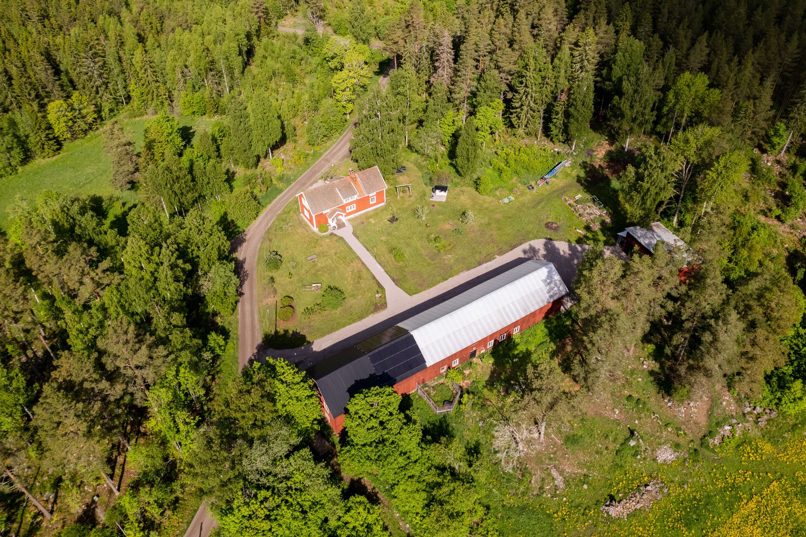 Gård/Skog, Fallvägen 21, Fallet, Gävle