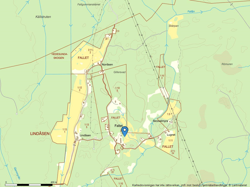 Gård/Skog, Fallvägen 21, Fallet, Gävle