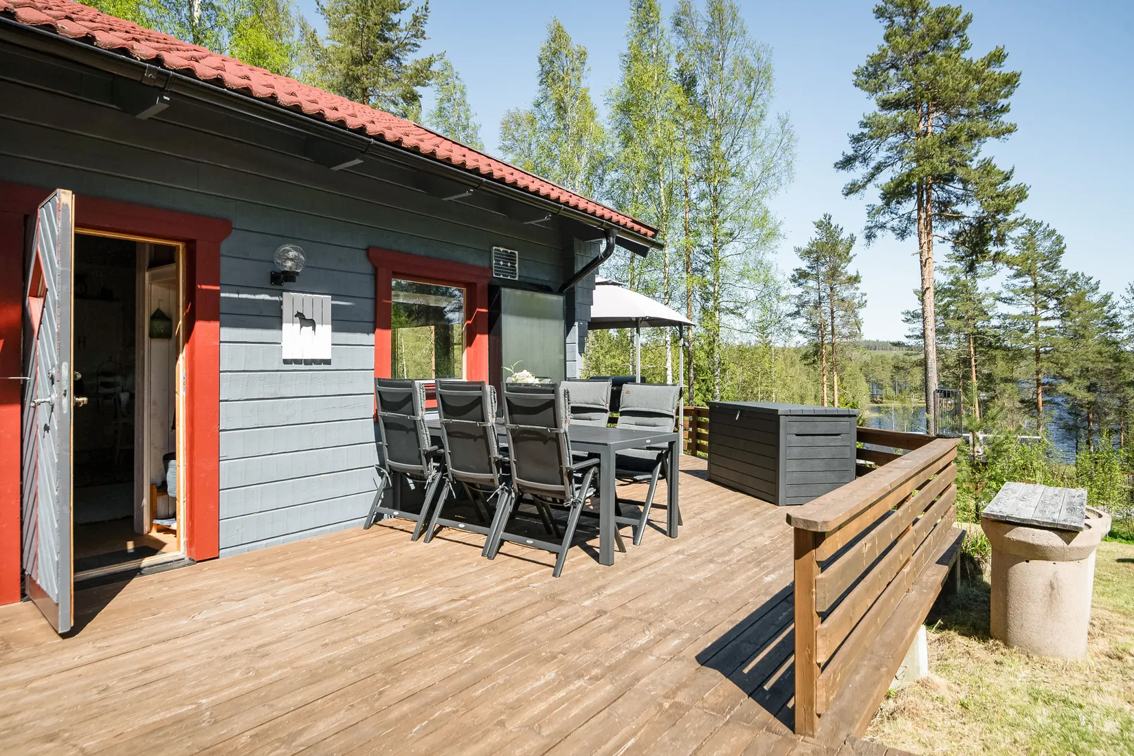 Fritidshus, Sommarhus vid sjön Noran, Norån, Borlänge