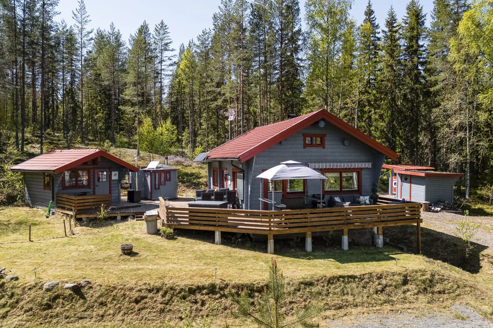 Fritidshus, Sommarhus vid sjön Noran, Norån, Borlänge