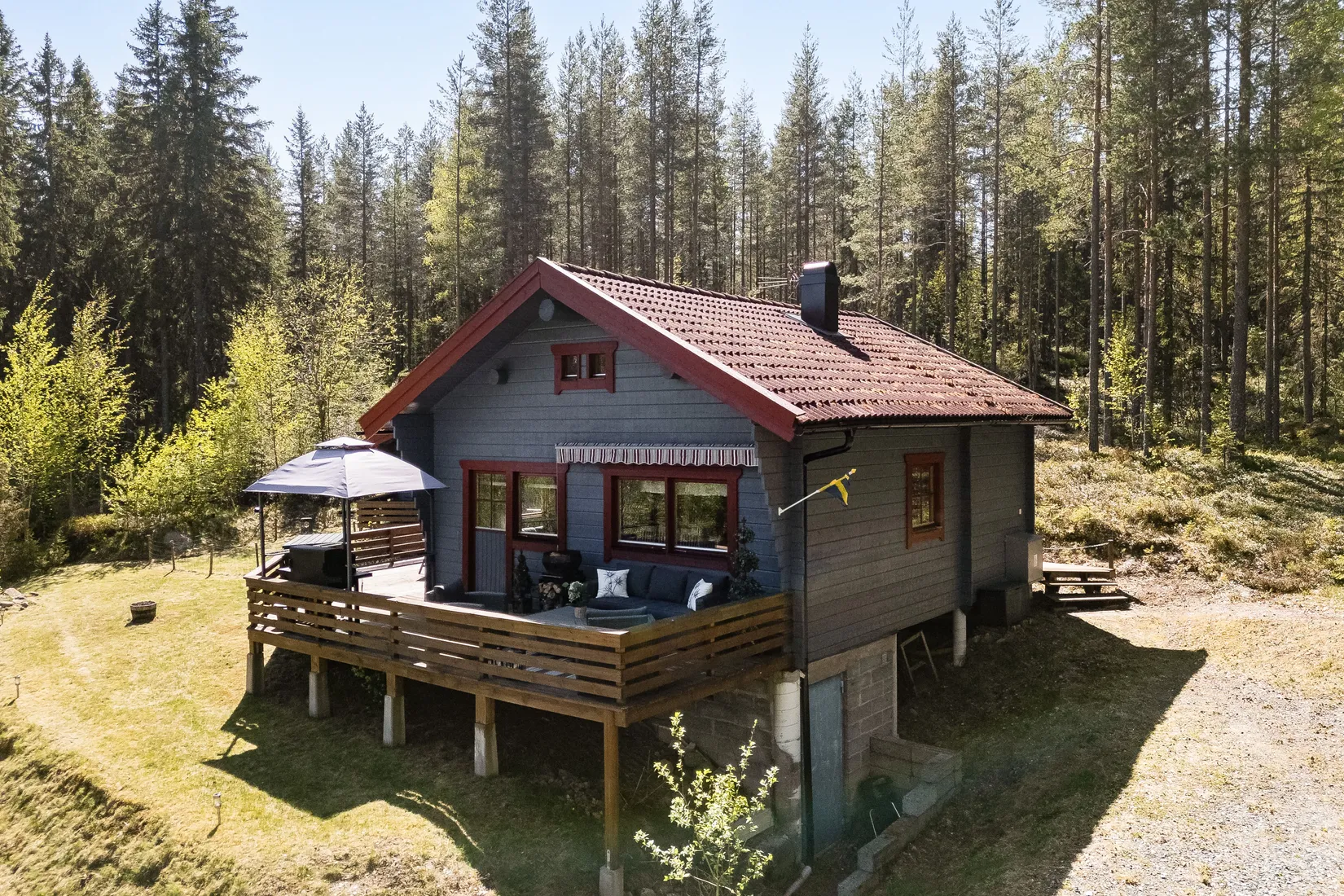 Fritidshus, Sommarhus vid sjön Noran, Norån, Borlänge