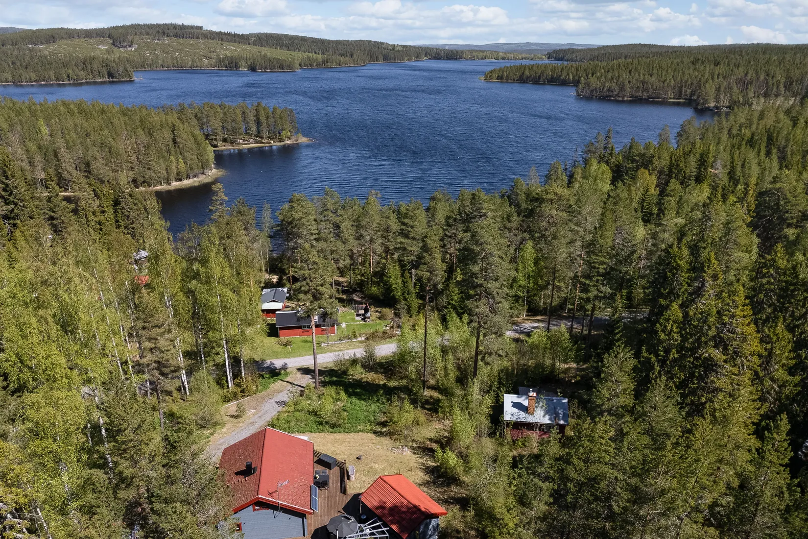 Fritidshus, Sommarhus vid sjön Noran, Norån, Borlänge