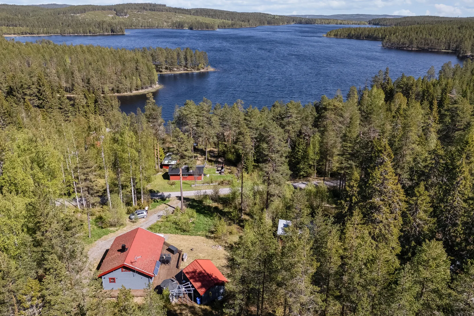 Fritidshus, Sommarhus vid sjön Noran, Norån, Borlänge