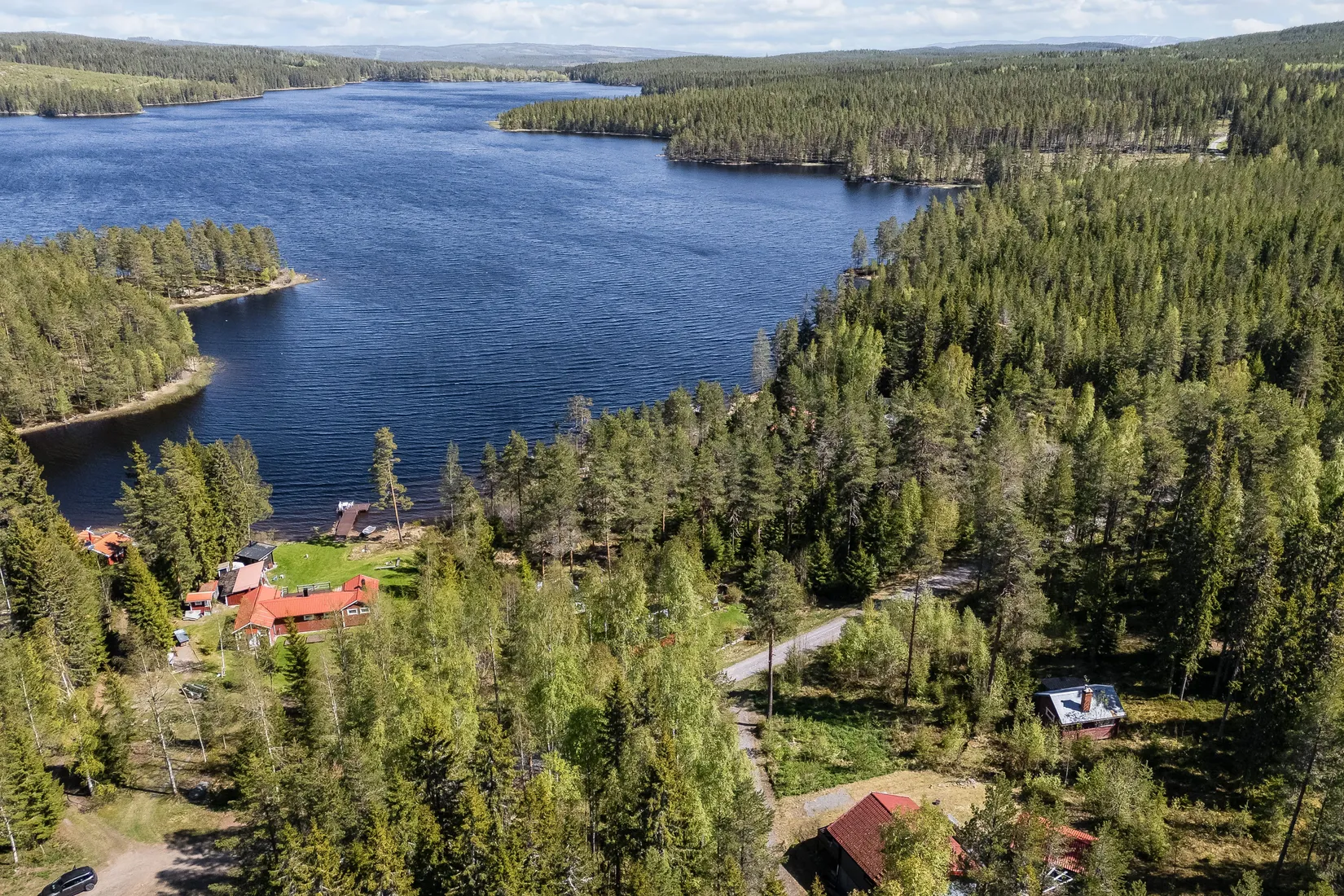 Fritidshus, Sommarhus vid sjön Noran, Norån, Borlänge