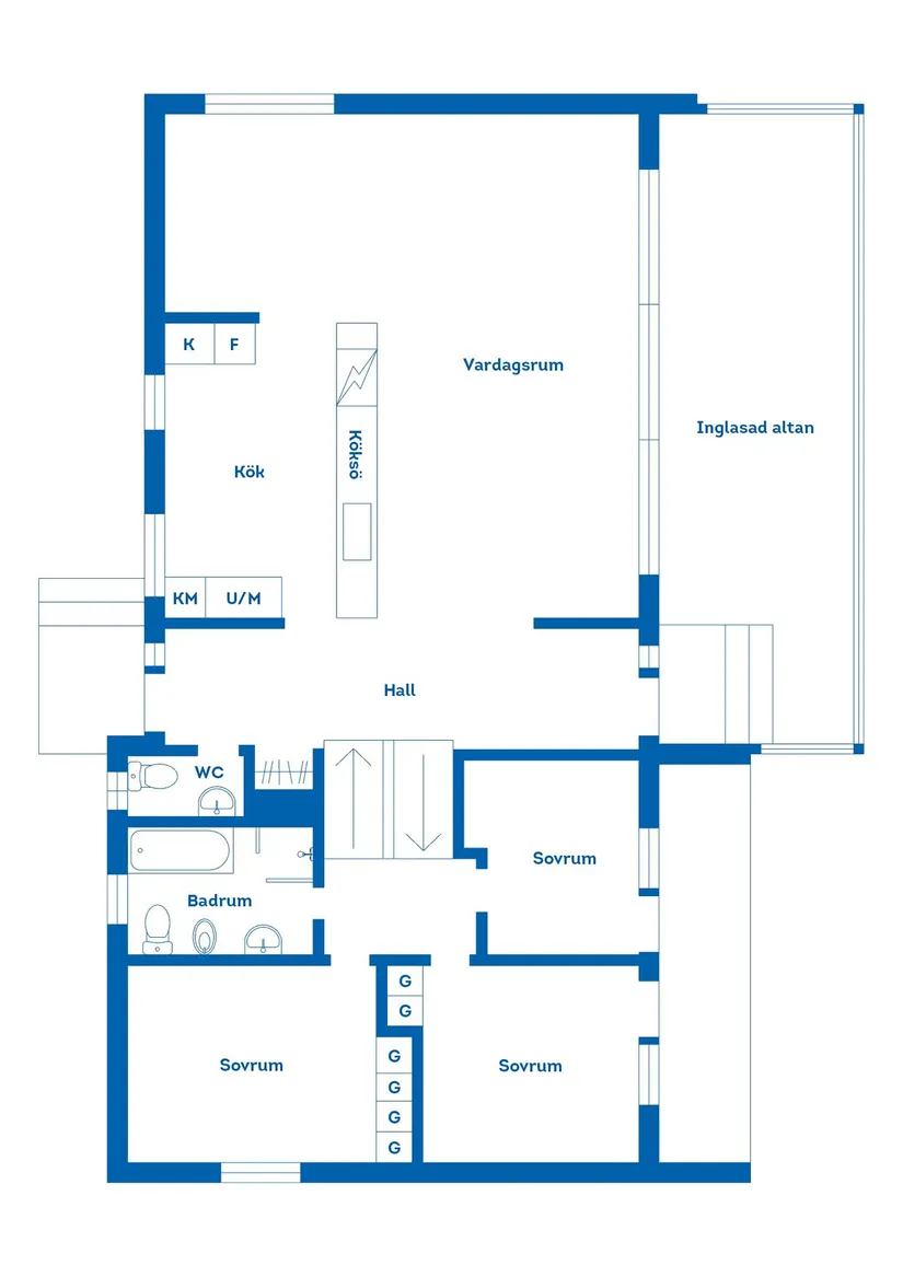 Villa, Södra Koltorpsgatan 65, Handskeryd, Nässjö