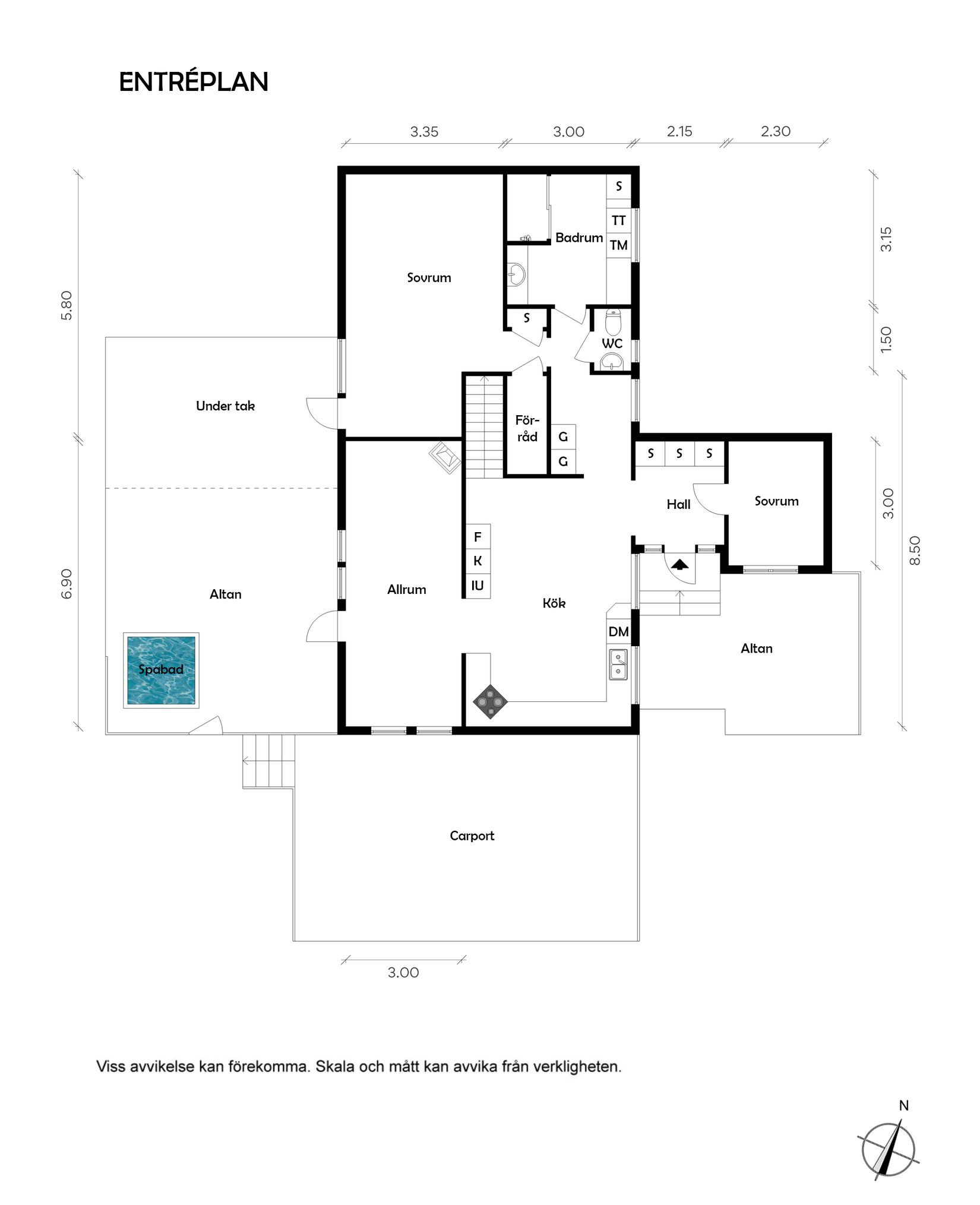 Villa, Nordostpassagen 34, Unneröd, Uddevalla