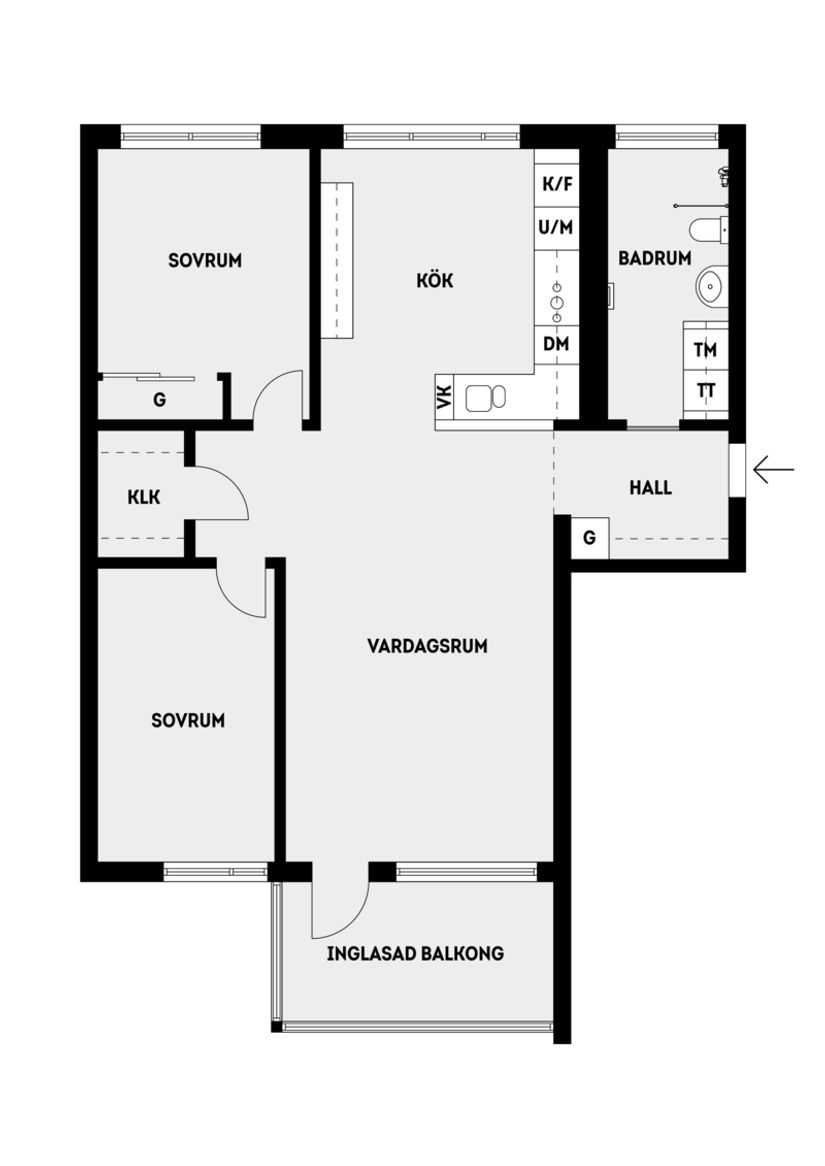 Bostadsrätt, Näsbylundsvägen 22, Roslags Näsby, Täby