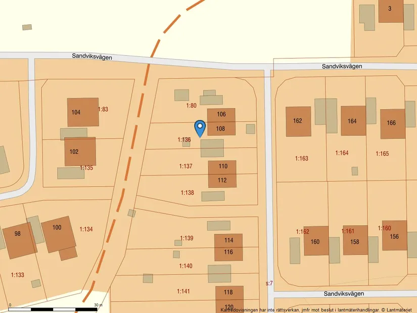 Villa, Radhus, Sandviksvägen 108, Skutudden, Falun