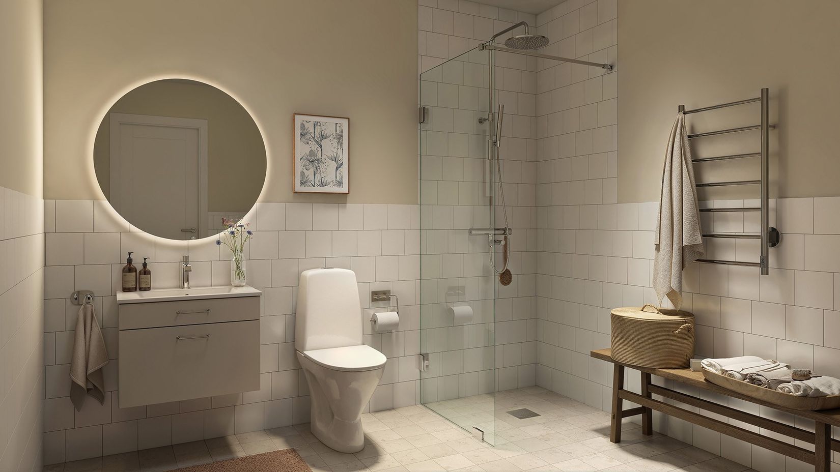 Bostadsrätt, Målarvägen 3, Lgh B1201, Bålbroskogen, Norrtälje