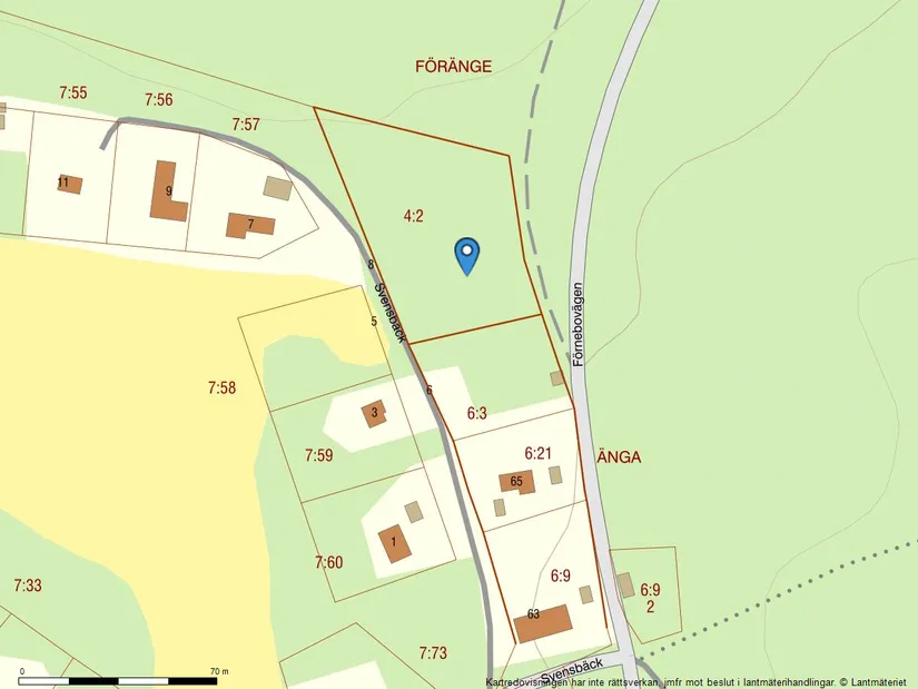 Tomt, Svensbäck 8, Järvsö, Svensbäck, Ljusdal