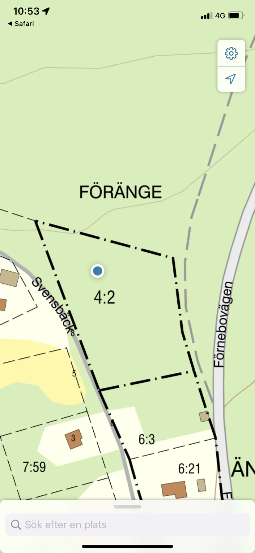 Tomt, Svensbäck 8, Järvsö, Svensbäck, Ljusdal