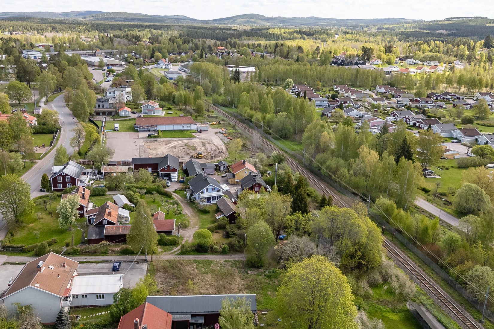 Tomt, Centralvägen 24D, Hosjö, Falun