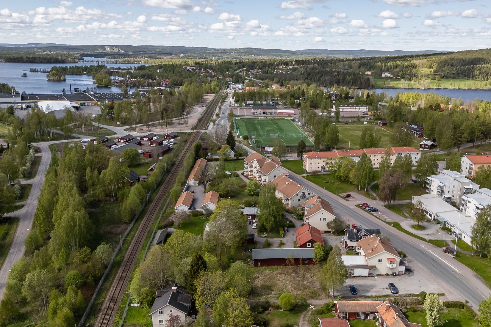 Tomt, Centralvägen 24D, Hosjö, Falun