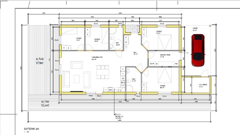 Villa, Torshälla Sövsta 1:51, Hällbybrunn, Eskilstuna