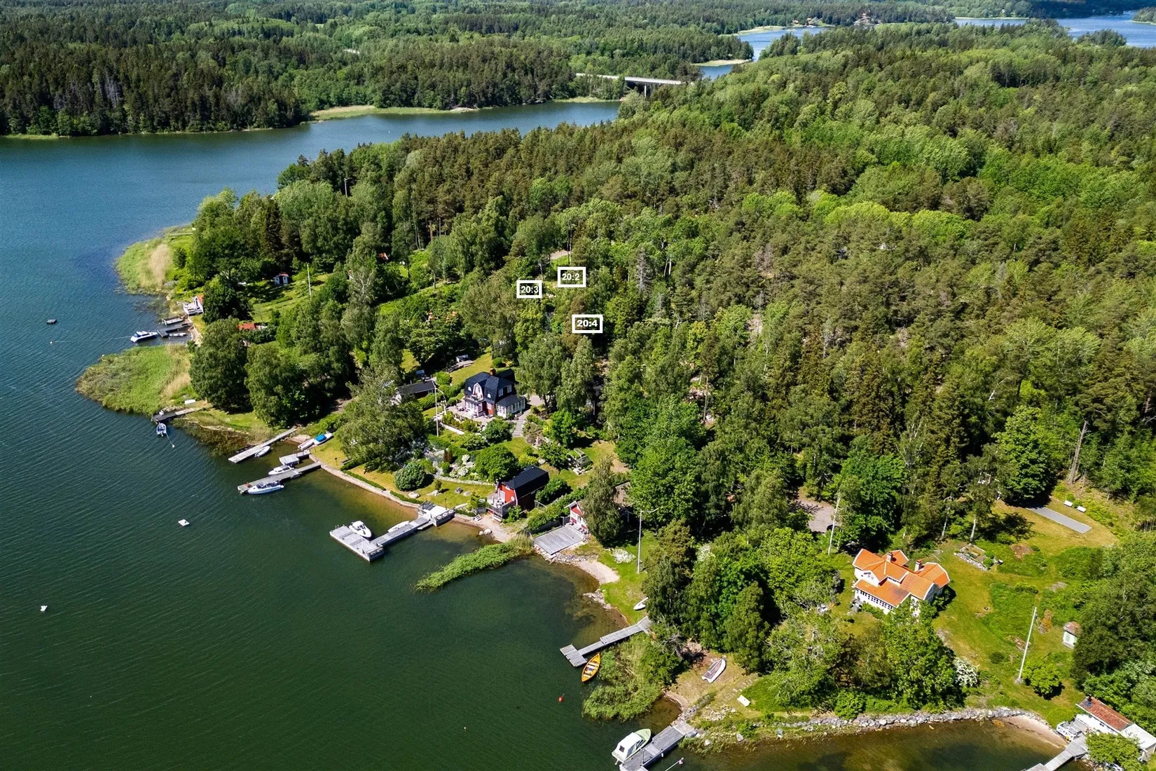 Tomt, Bussholmsvägen 25, Åkerö - Bussholmen, Norrtälje