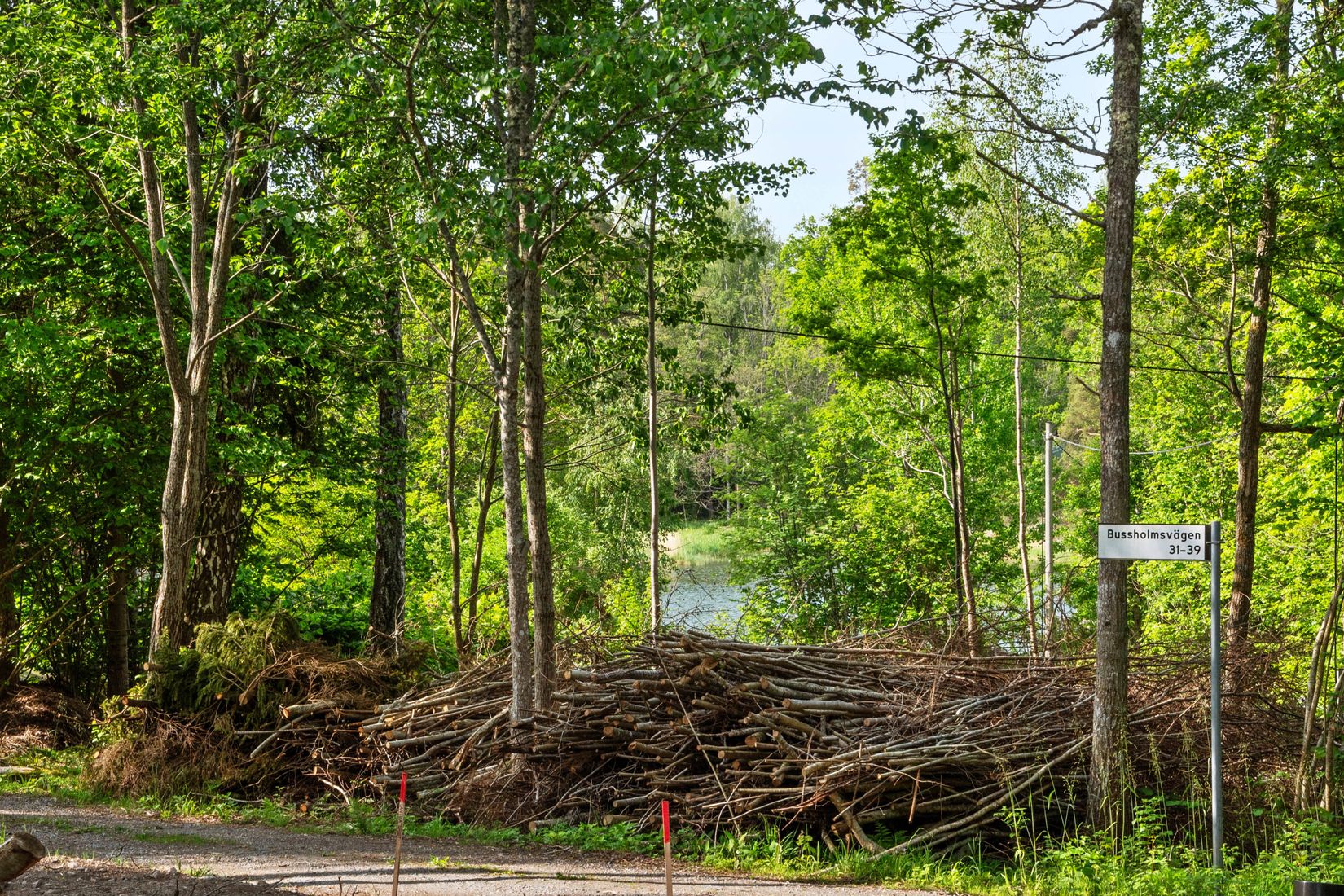 Tomt, Bussholmsvägen 25, Åkerö - Bussholmen, Norrtälje