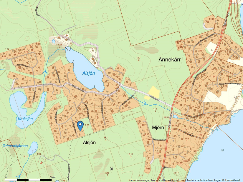 Tomt, Alsjökullen 6, Gråbo, Lerum