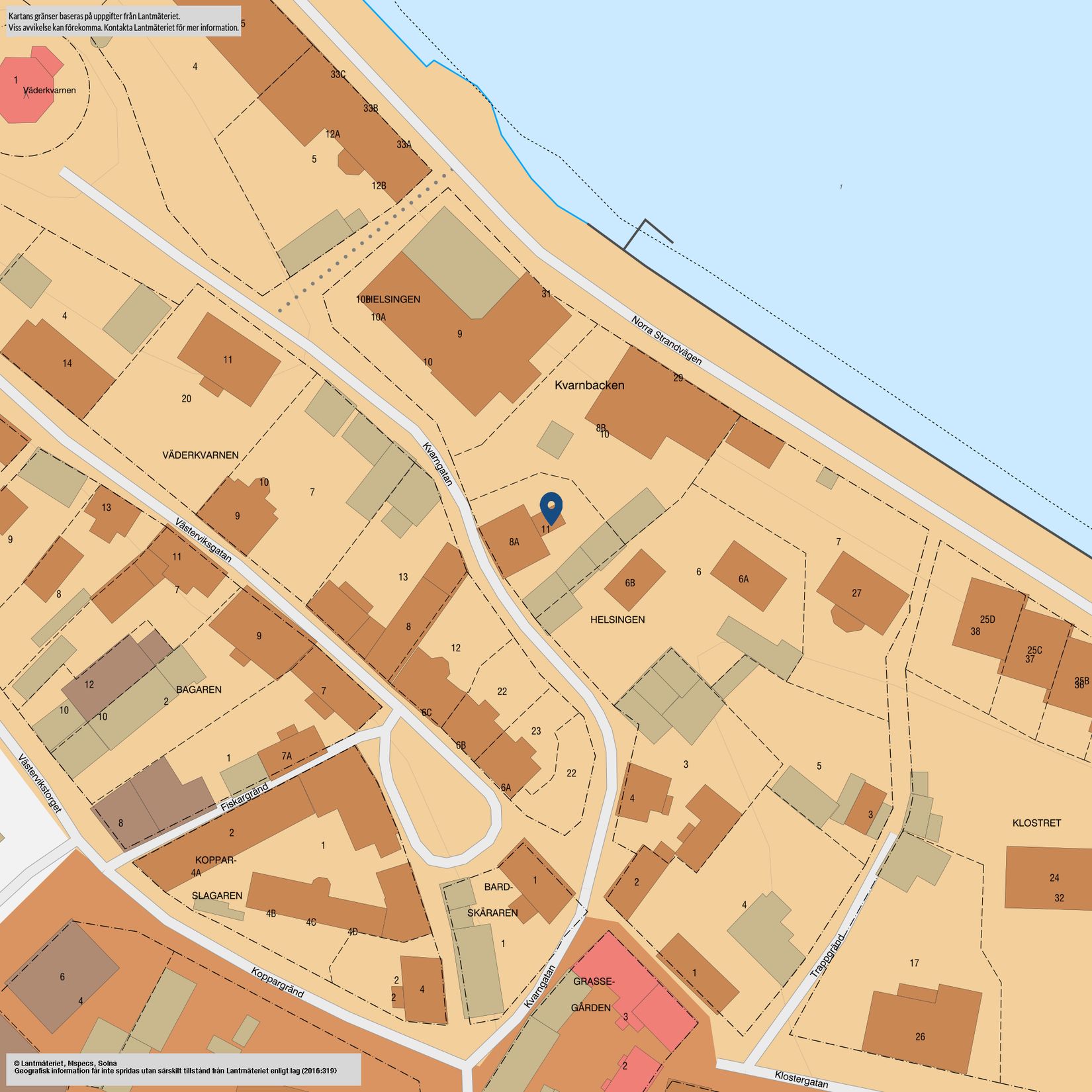 Villa, Kvarngatan 8A, Centralt, Strängnäs