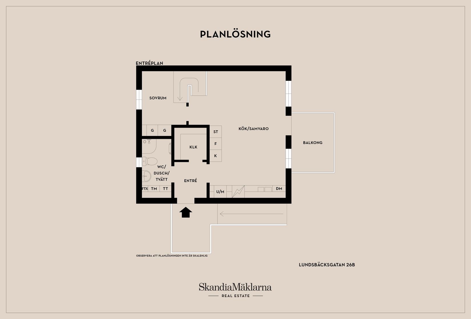 Bostadsrätt, Lundsbäcksgatan 26B, Vasatorp, Helsingborg