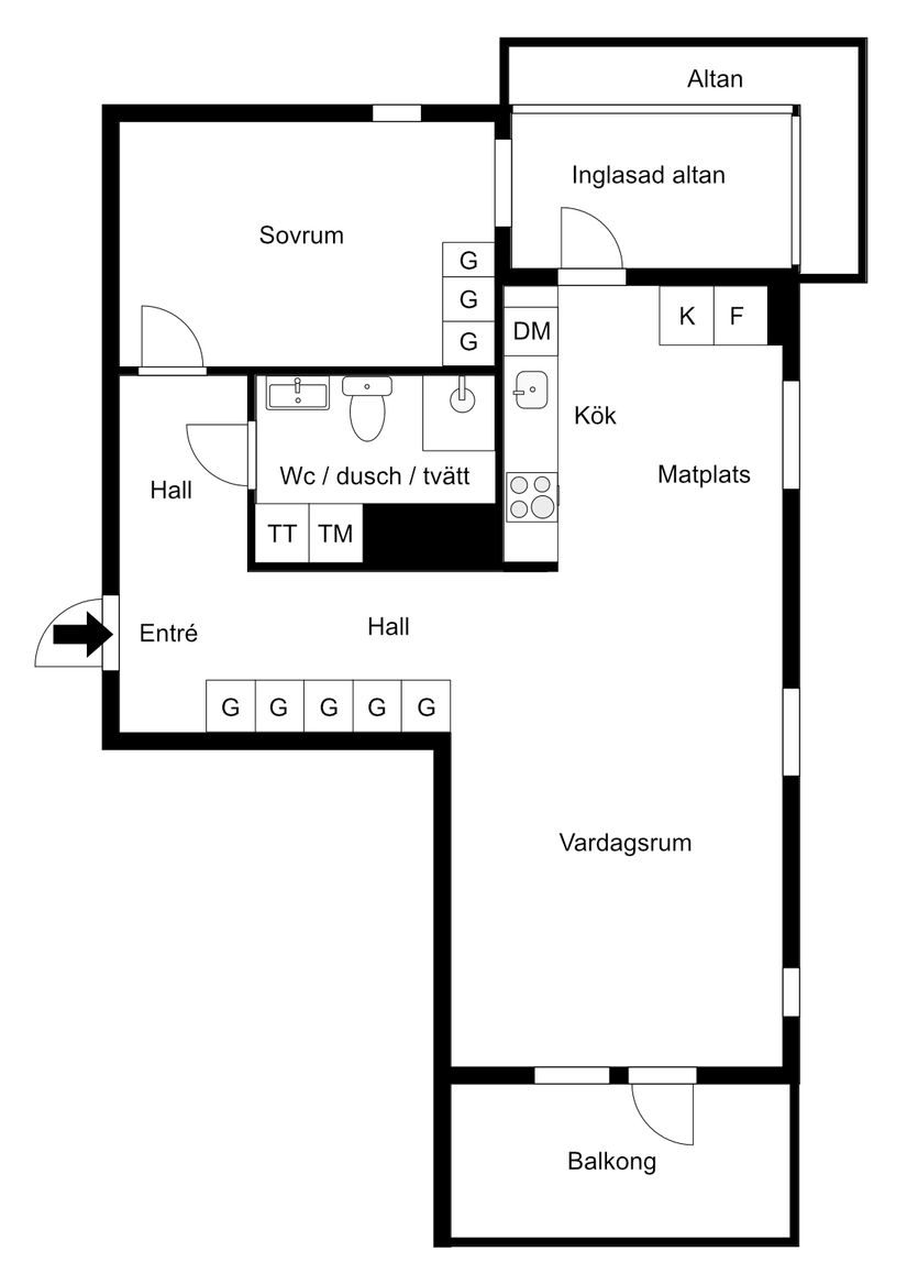 Bostadsrätt, Notuddsallén 7, Öster Mälarstrand, Västerås