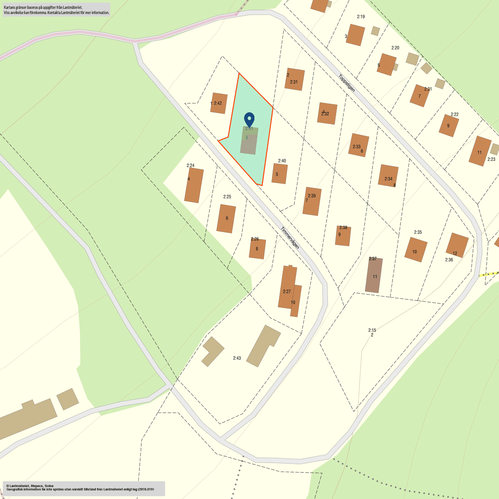 Villa, Timmervägen 3, Karlsborg