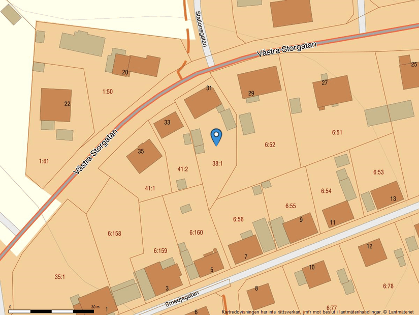 Villa, Västra Storgatan 31, Rydsgård, Skurup