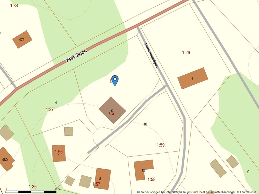 Villa, Vätövägen 484 A-F, Nysättra, Norrtälje