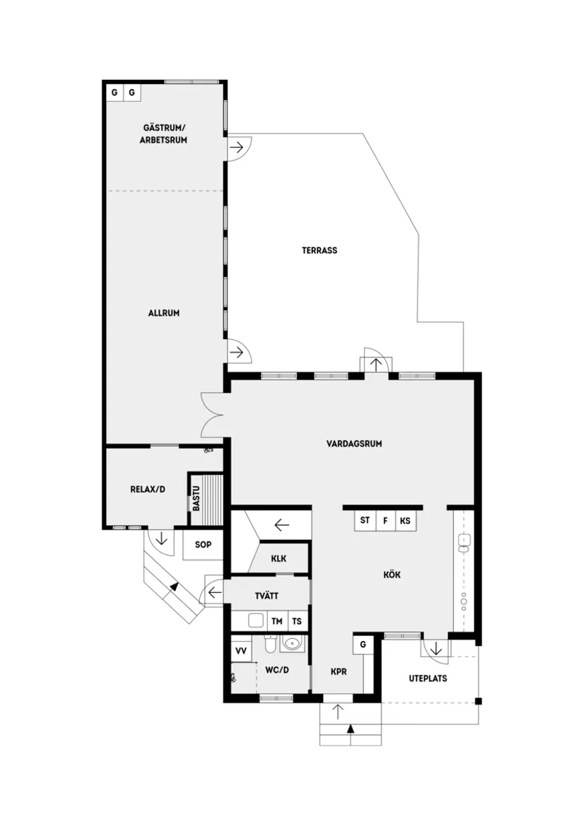 Villa, Radhus, Gyllenstiernas väg 28, Näsbypark, Täby