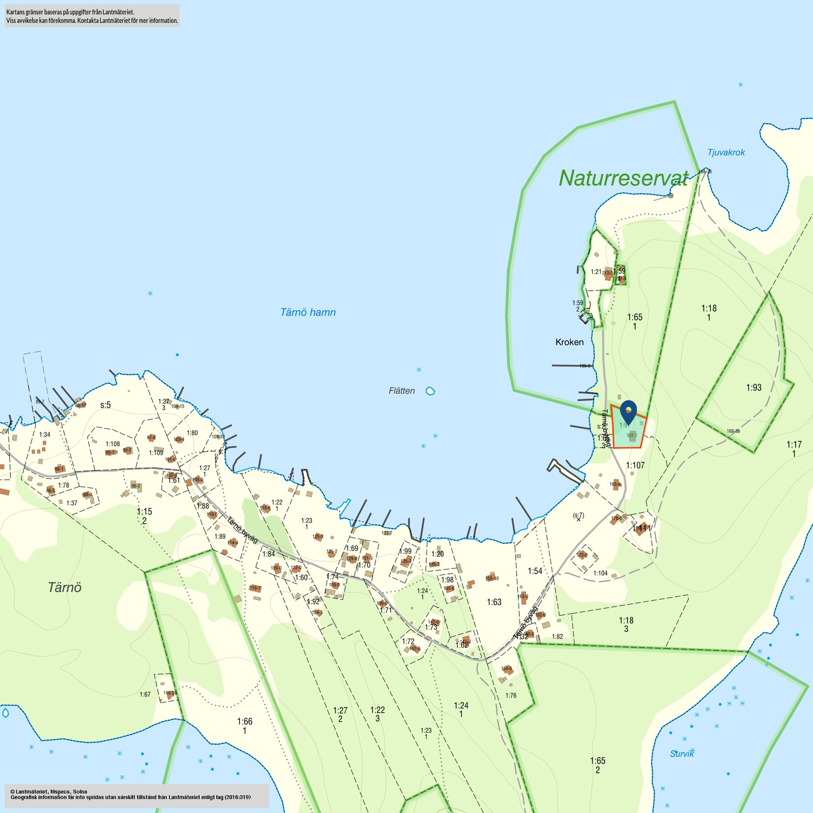 Övrigt, Tärnö byväg 188-2, Tärnö - Karlshamns skärgård, Karlshamn