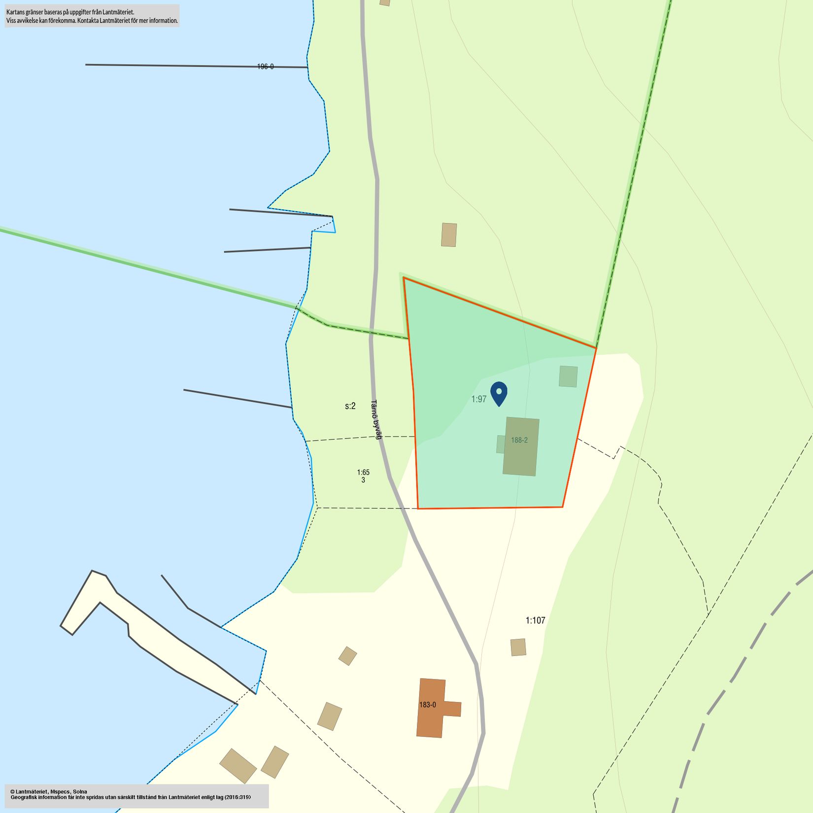 Övrigt, Tärnö byväg 188-2, Tärnö - Karlshamns skärgård, Karlshamn