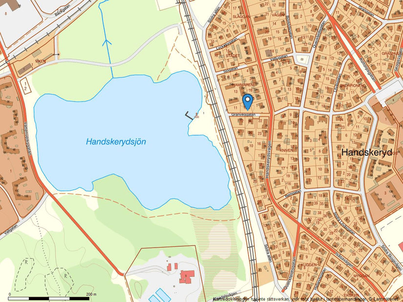 Villa, Granviksgatan 3, Handskeryd, Nässjö