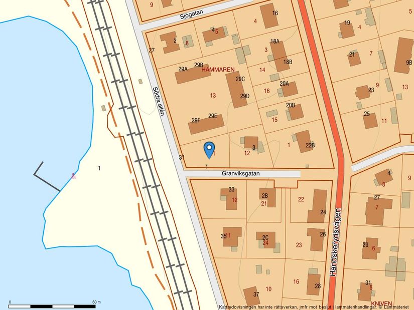 Villa, Granviksgatan 3, Handskeryd, Nässjö