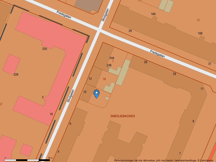 Villa, Skolgatan 10, Centralt, Örebro