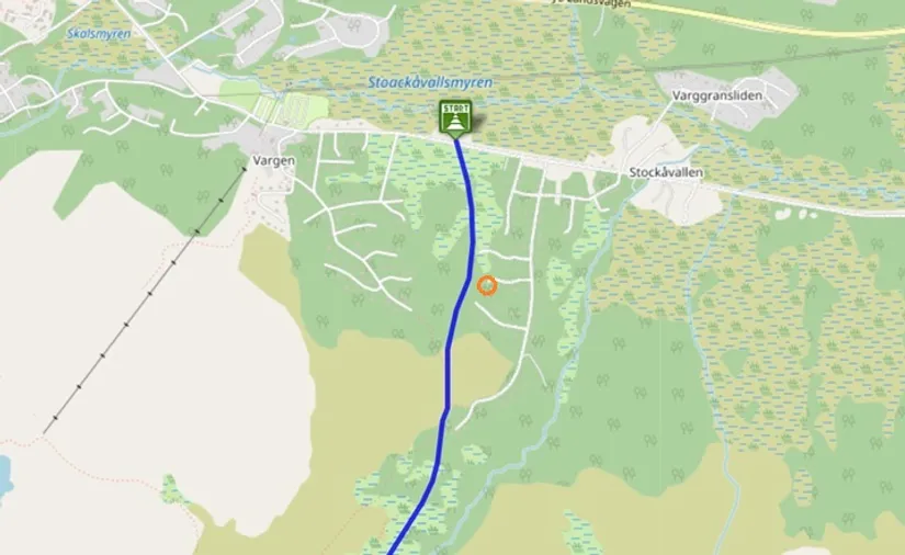Tomt, Vemdalsskalet Björnstigen, Vemdalsskalet, Härjedalen