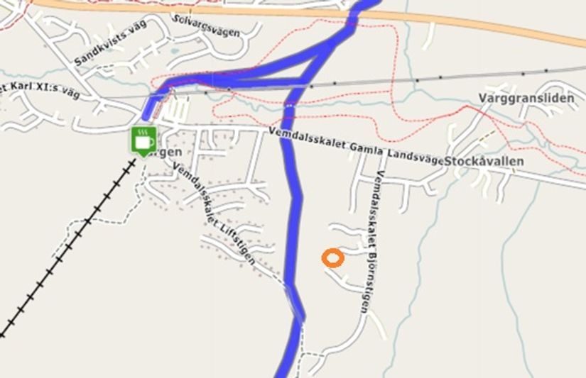 Tomt, Vemdalsskalet Björnstigen, Vemdalsskalet, Härjedalen