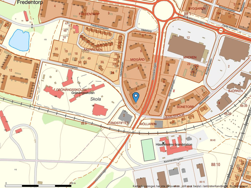 Bostadsrätt, Västerbogatan 7E, Fredentorp, Hässleholm