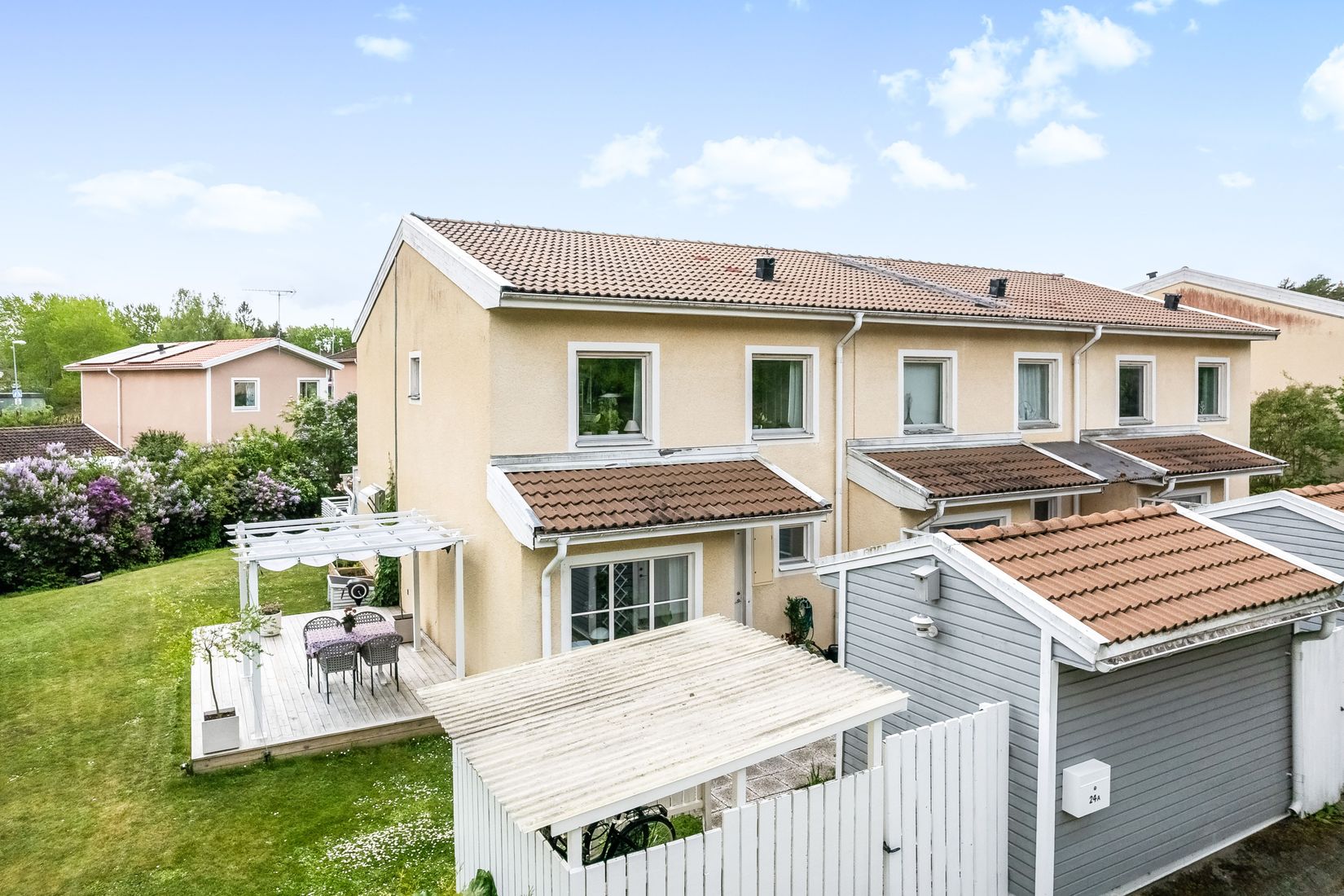 Radhus, Bäckvägen 24A, Dammen, Strängnäs