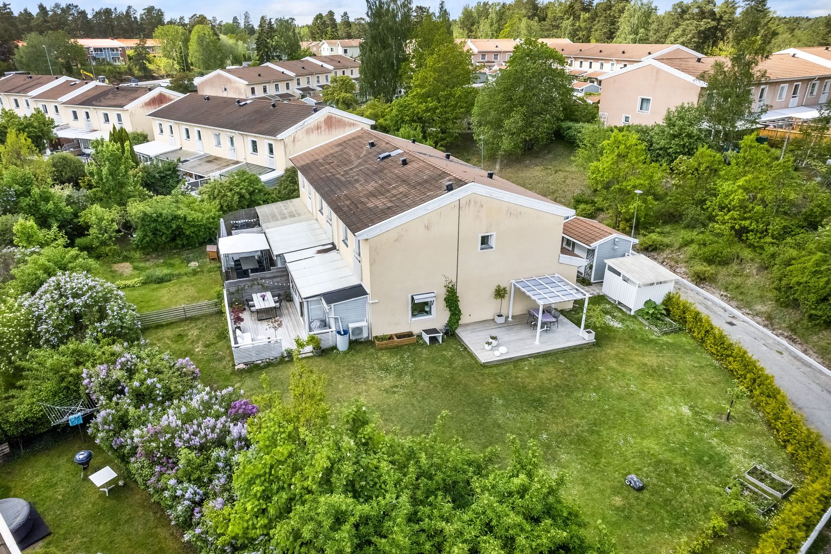 Radhus, Bäckvägen 24A, Dammen, Strängnäs