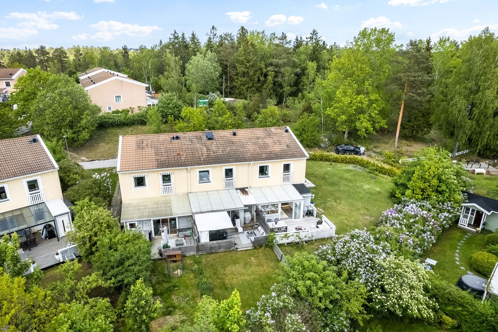 Radhus, Bäckvägen 24A, Dammen, Strängnäs