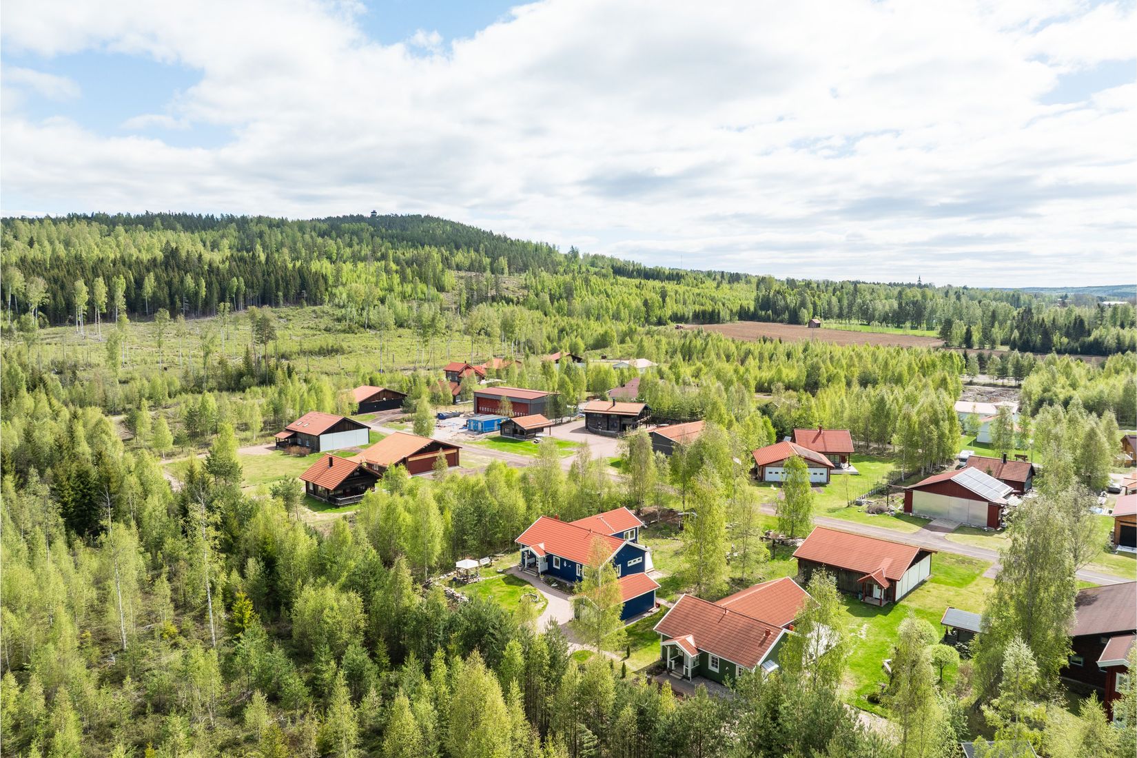 Villa, Rollvägen 11, Siljan Airpark, Leksand