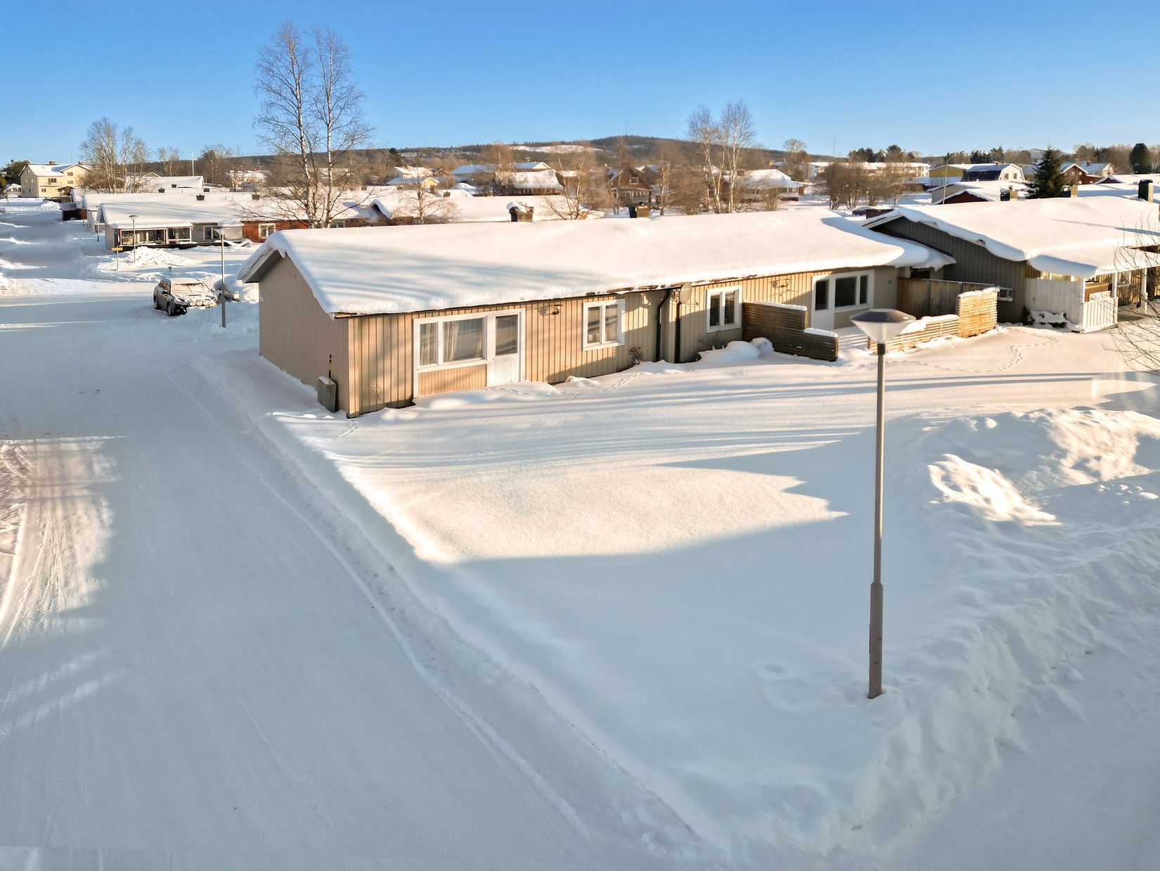 Radhus, Ljusbergs väg 16C, Hede, Härjedalen