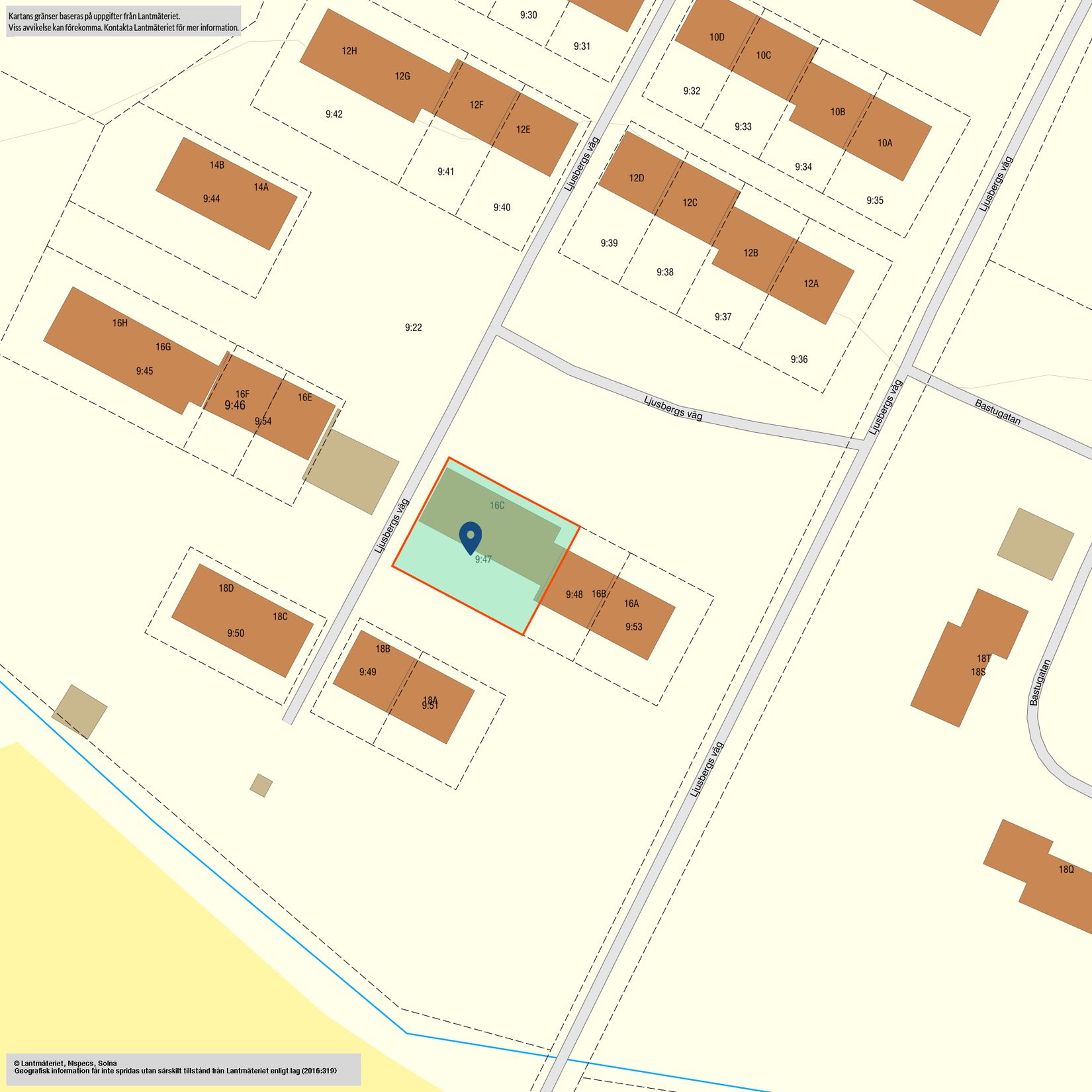 Radhus, Ljusbergs väg 16C, Hede, Härjedalen