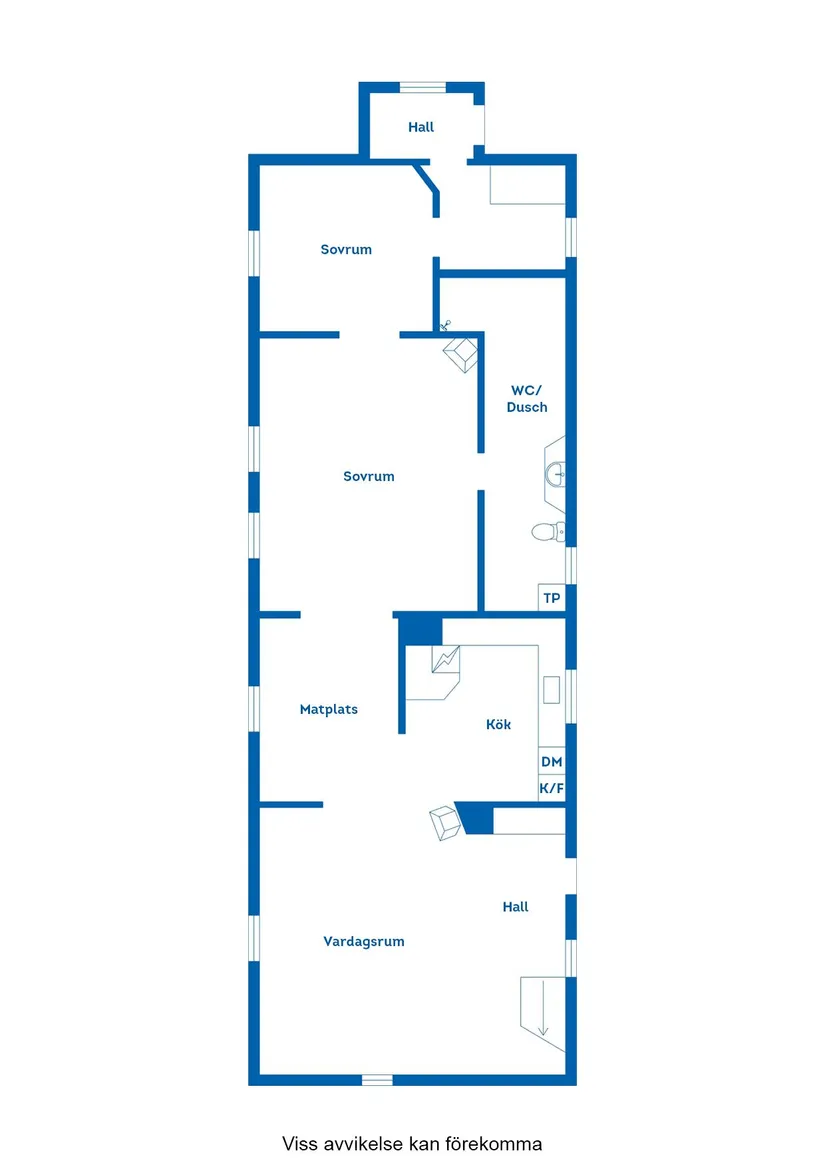 Villa, Årstad Gamla Klockaregården 701, Årstad, Falkenberg