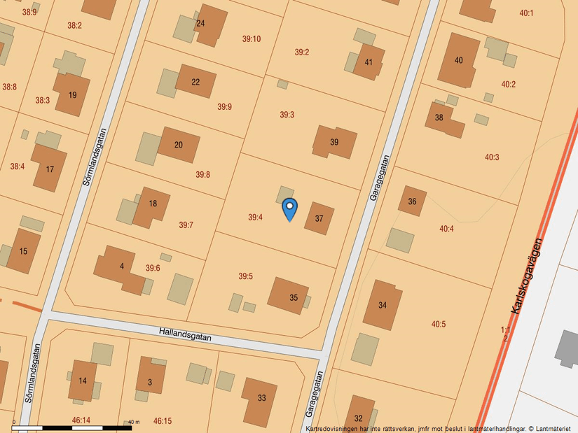 Villa, Garagegatan 37, Karlshagen, Degerfors