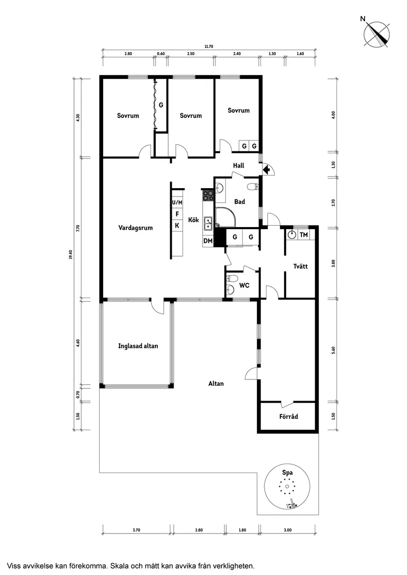 Villa, Patriks väg 11, Vallda, Kungsbacka