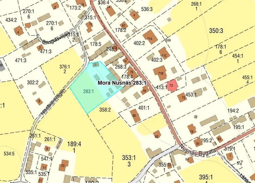 Villa, Nissåkersvägen 5, Nusnäs, Mora